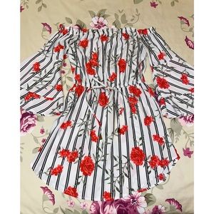 BLUSH floral dress, size: S. Perfect for the summer!